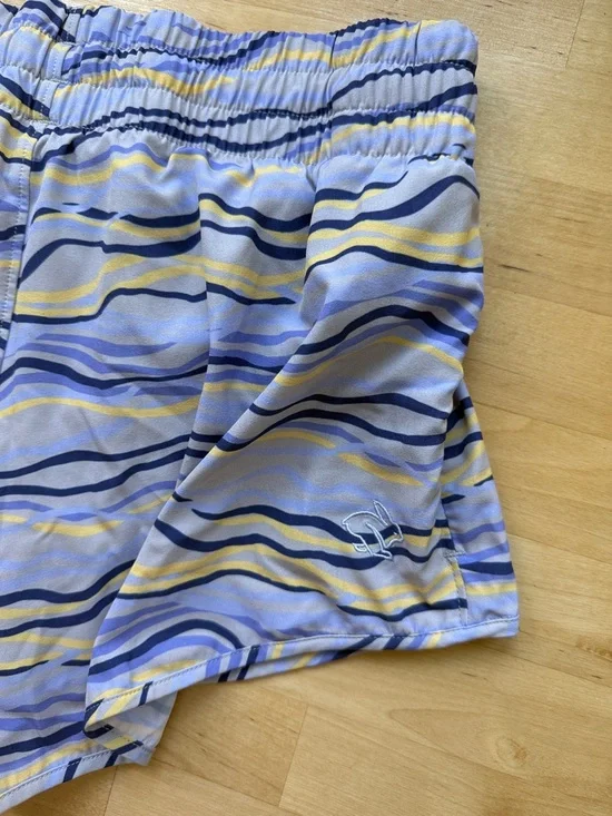 rabbit Women's Feelin' Fine 2.5" Short Making Waves Size SM - Picture 4 of 5